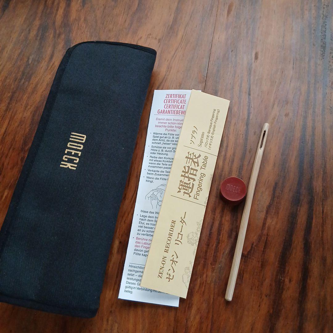 moeck　メック　ソプラノリコーダー　バロック式