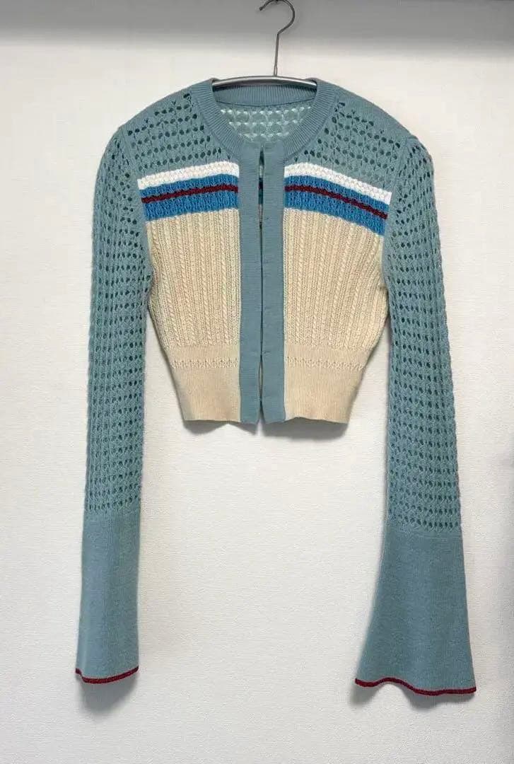 mamekurogouchi ニットカーディガン
