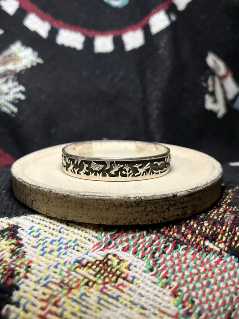 動物モチーフ⭐︎ インディアンジュエリー バングル レイモンド・キャセヨウスィー作