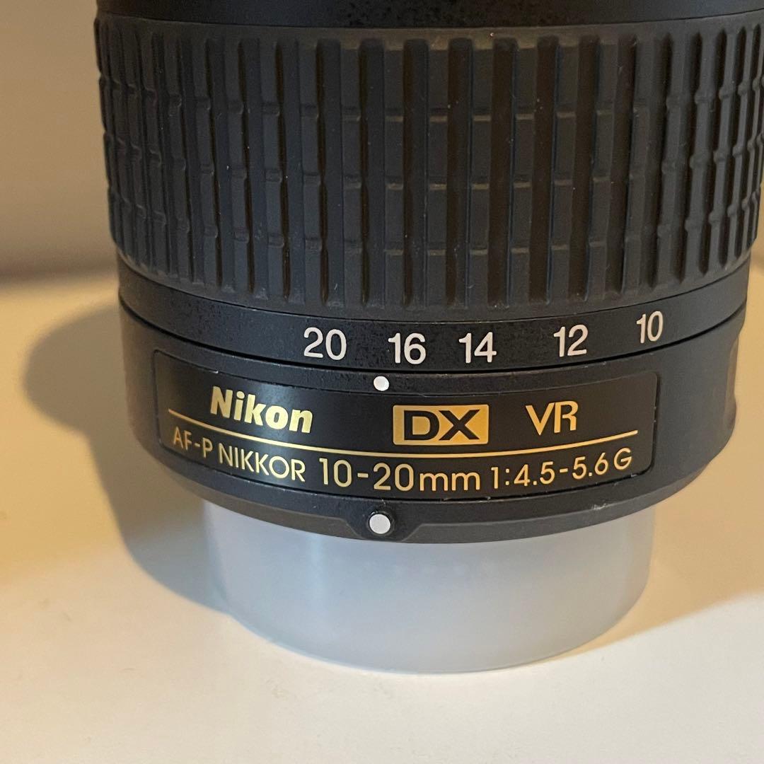 【ほぼ新品】Nikon AF-P DX 10-20F4.5-5.6G VR