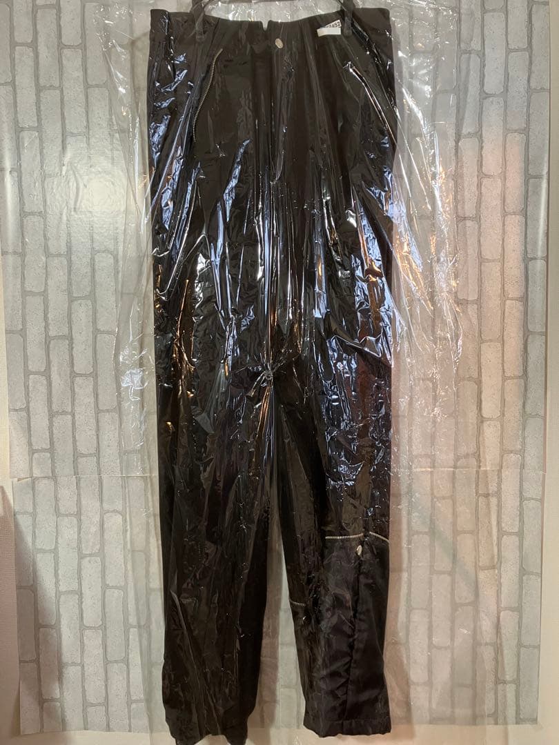 【GRANCY】リバース レイヤードデザイン スラックス ブラック M 完売品