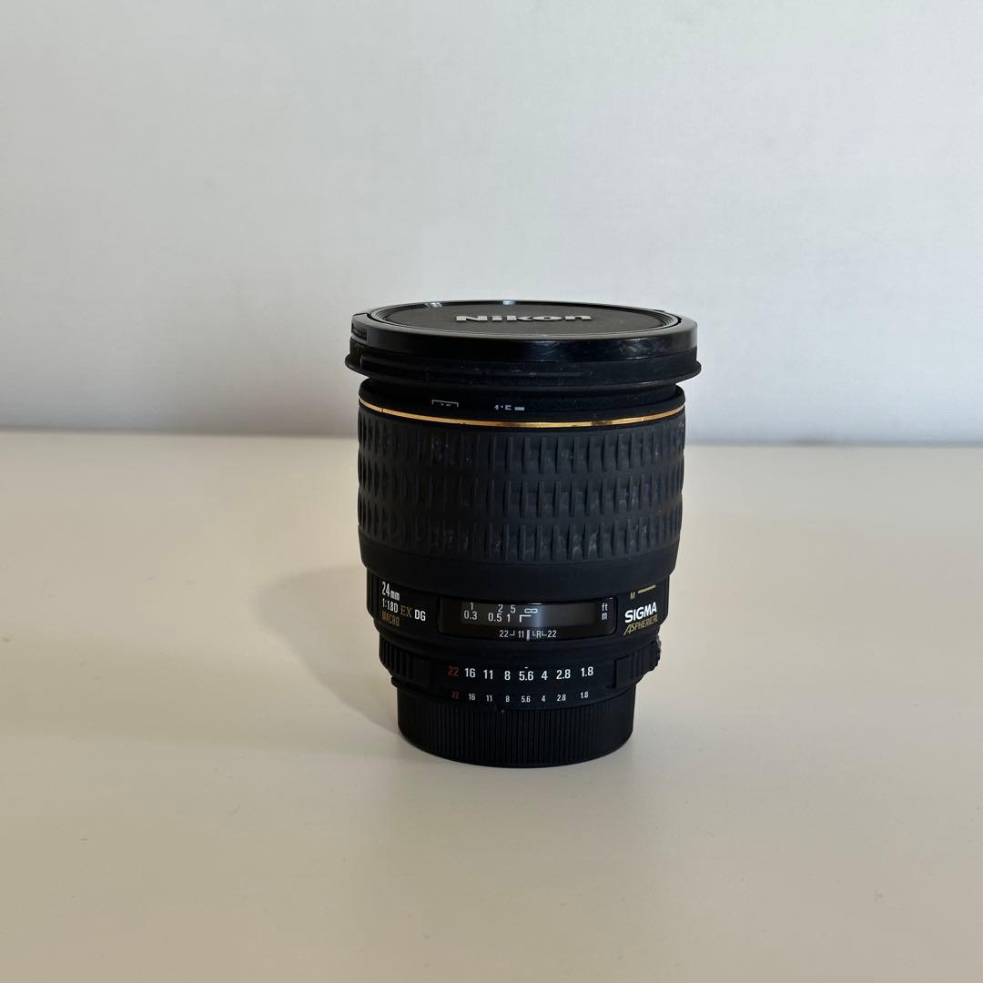レンズ(単焦点) SIGMA ASPHERICAL 24mm F1.8 EX DG MACRO