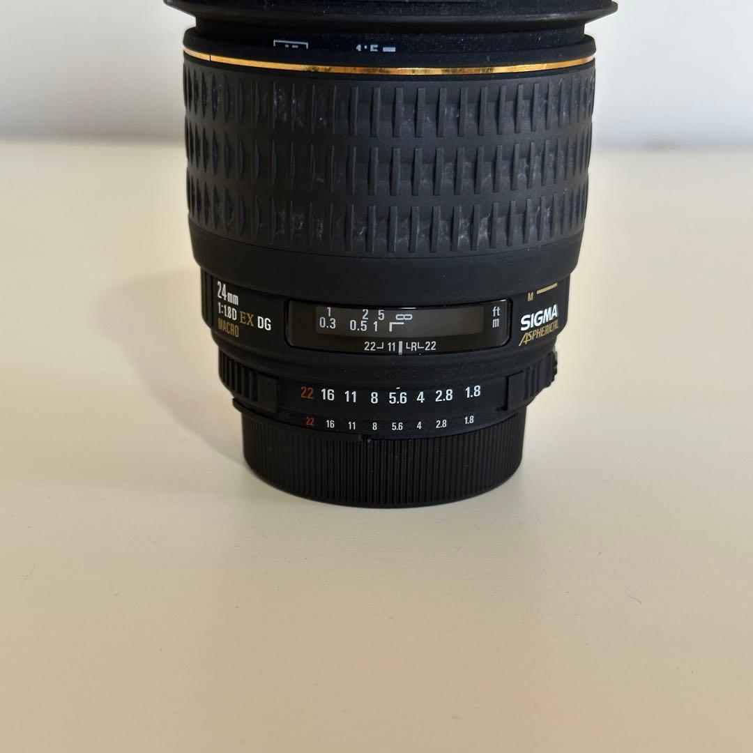 レンズ(単焦点) SIGMA ASPHERICAL 24mm F1.8 EX DG MACRO