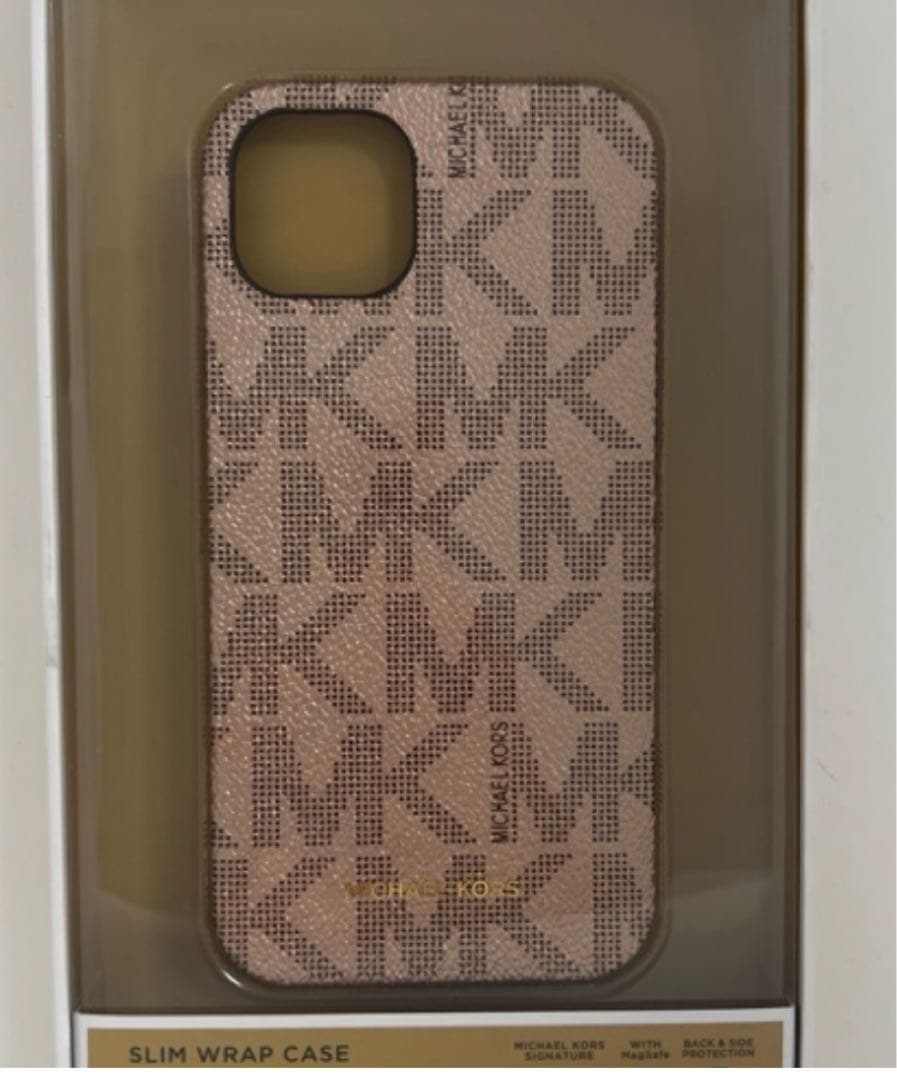 マイケルコース iPhone13 対応 ケース ローズ ロゴ　 1