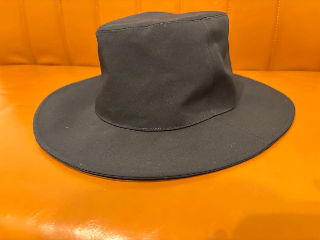 【未使用に近い】Yohji Yamamoto SYTE ハット ブラック 日本製