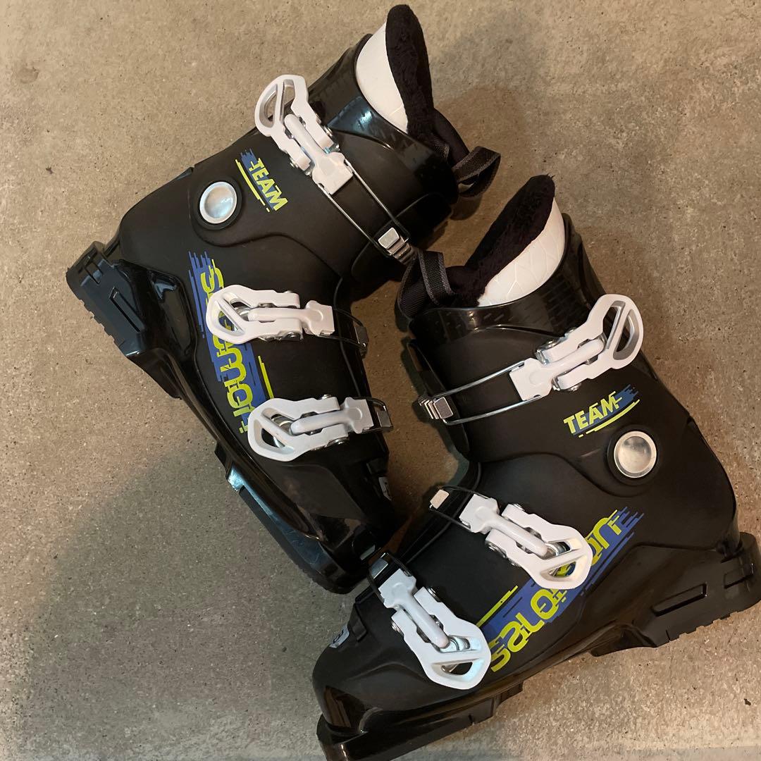 【yasu さん専用】Salomon サロモン TEAM 子ども用スキーブーツ