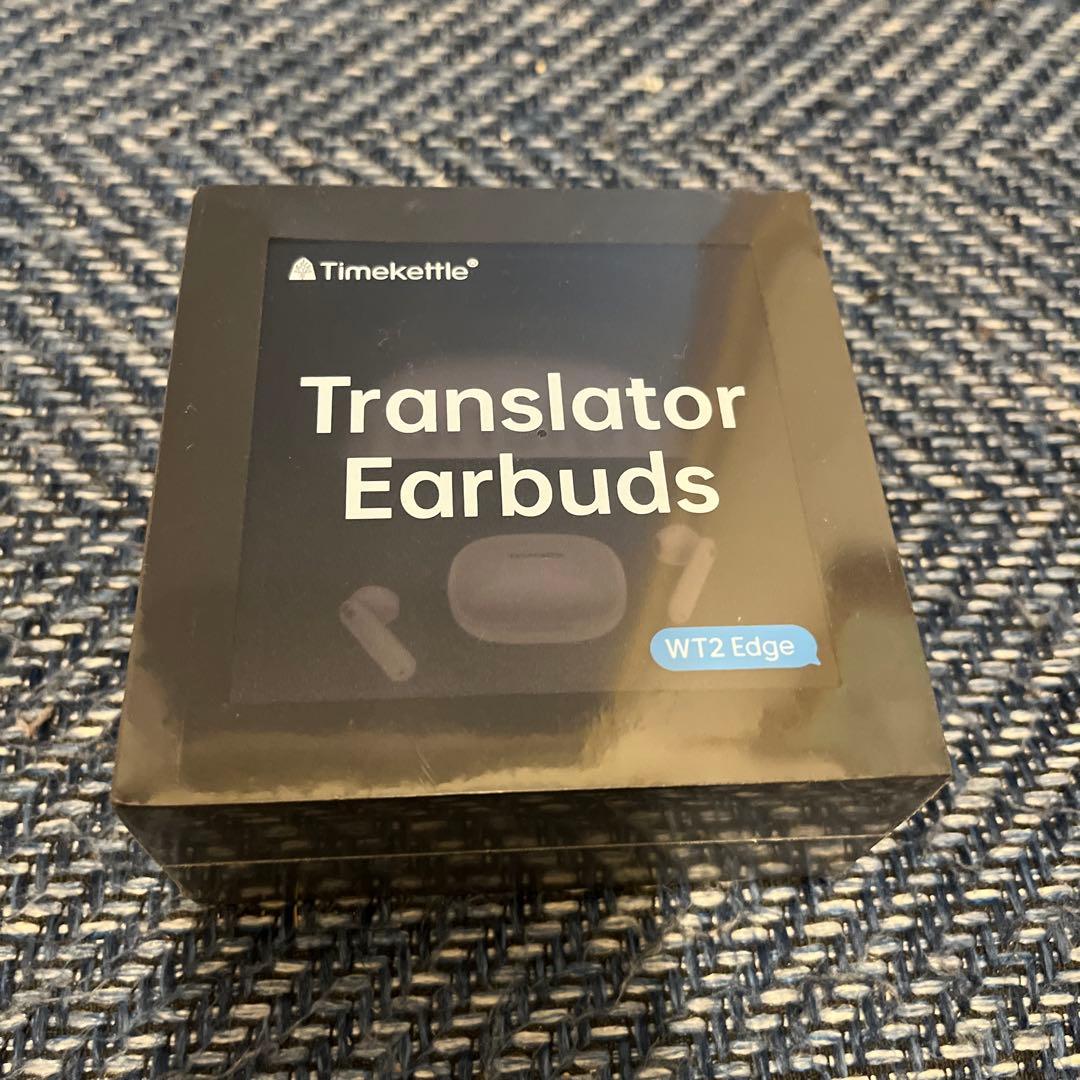 【新品未使用】Timekettle WT2 Edge 40言語翻訳イヤフォン