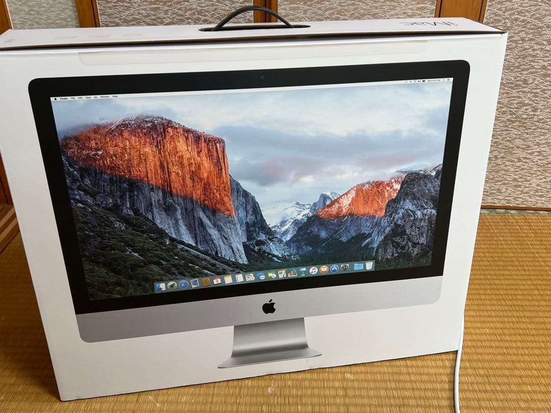 iMac 27インチ5Kディスプレイ（使えるけどジャンク扱い）