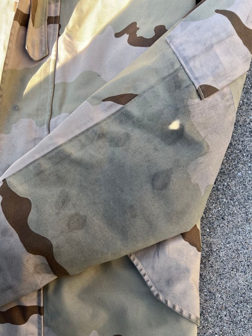 ECWCS ゴアテックスパーカー　デザートカモ