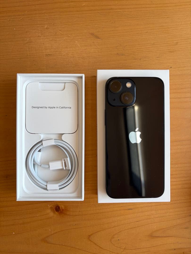 Apple iPhone 13 mini 本体 充電ケーブル付