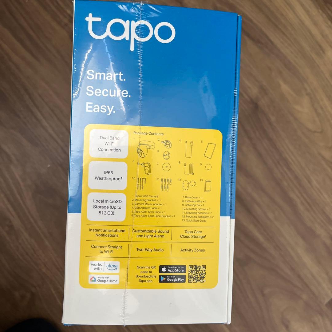 新品未開封　tapo C660 KIT ソーラーパワー防犯カメラ