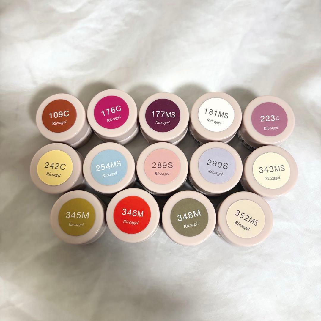 リッカジェル Riccajel 14色まとめ売り