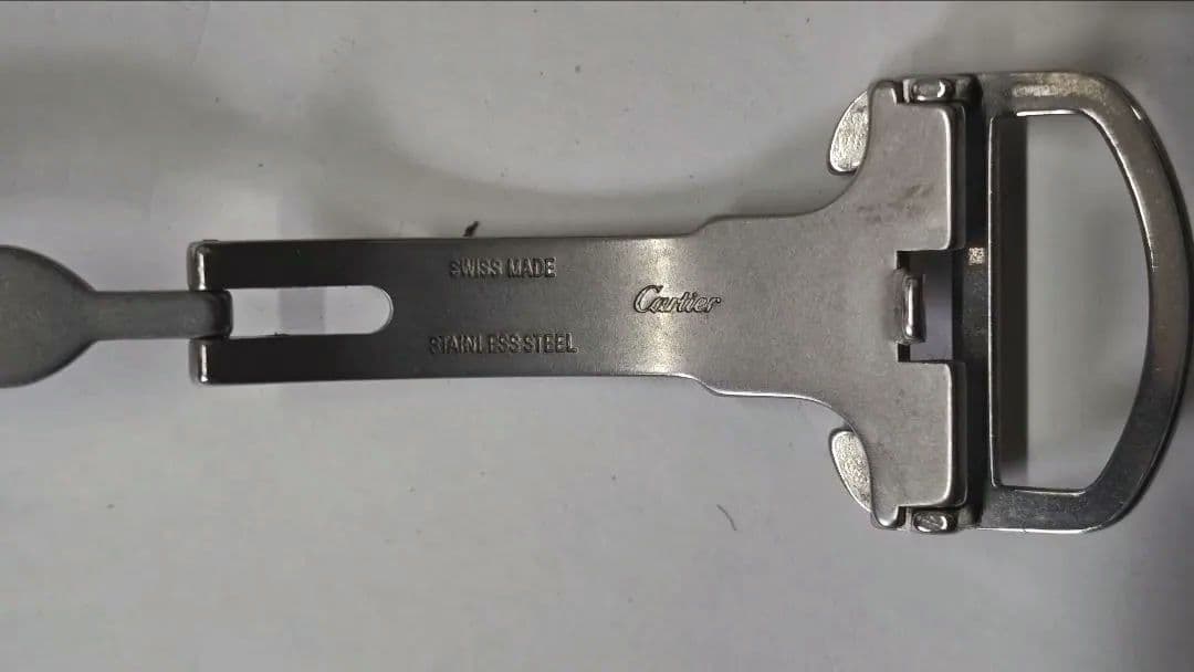 カルティエ　Dバックルのみ　20ミリ