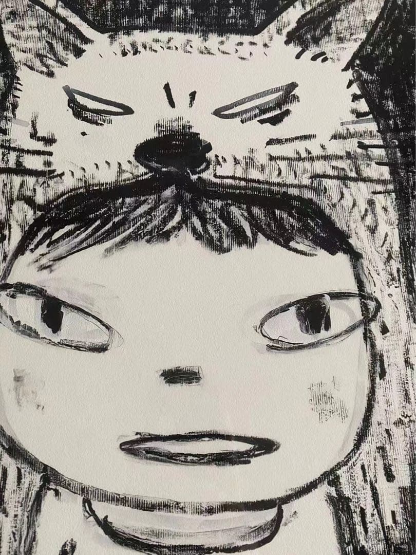 **奈良美智（Yoshitomo Nara）版画　展覧会限定作品**