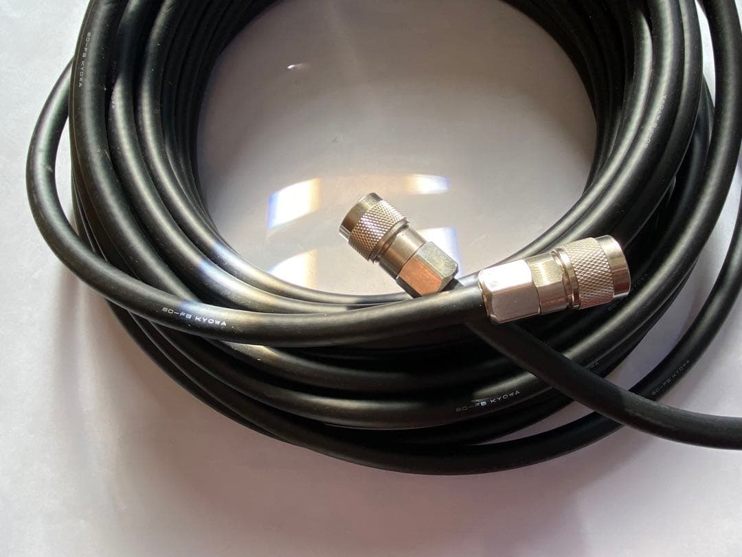 アマチュア無線 アンテナケーブル