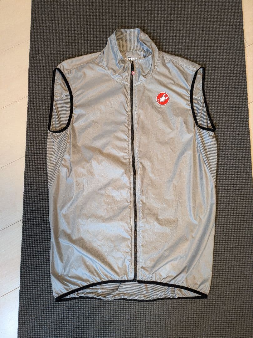 CASTELLI ARIA VEST ( アリア ベスト ) シルバーグレー L