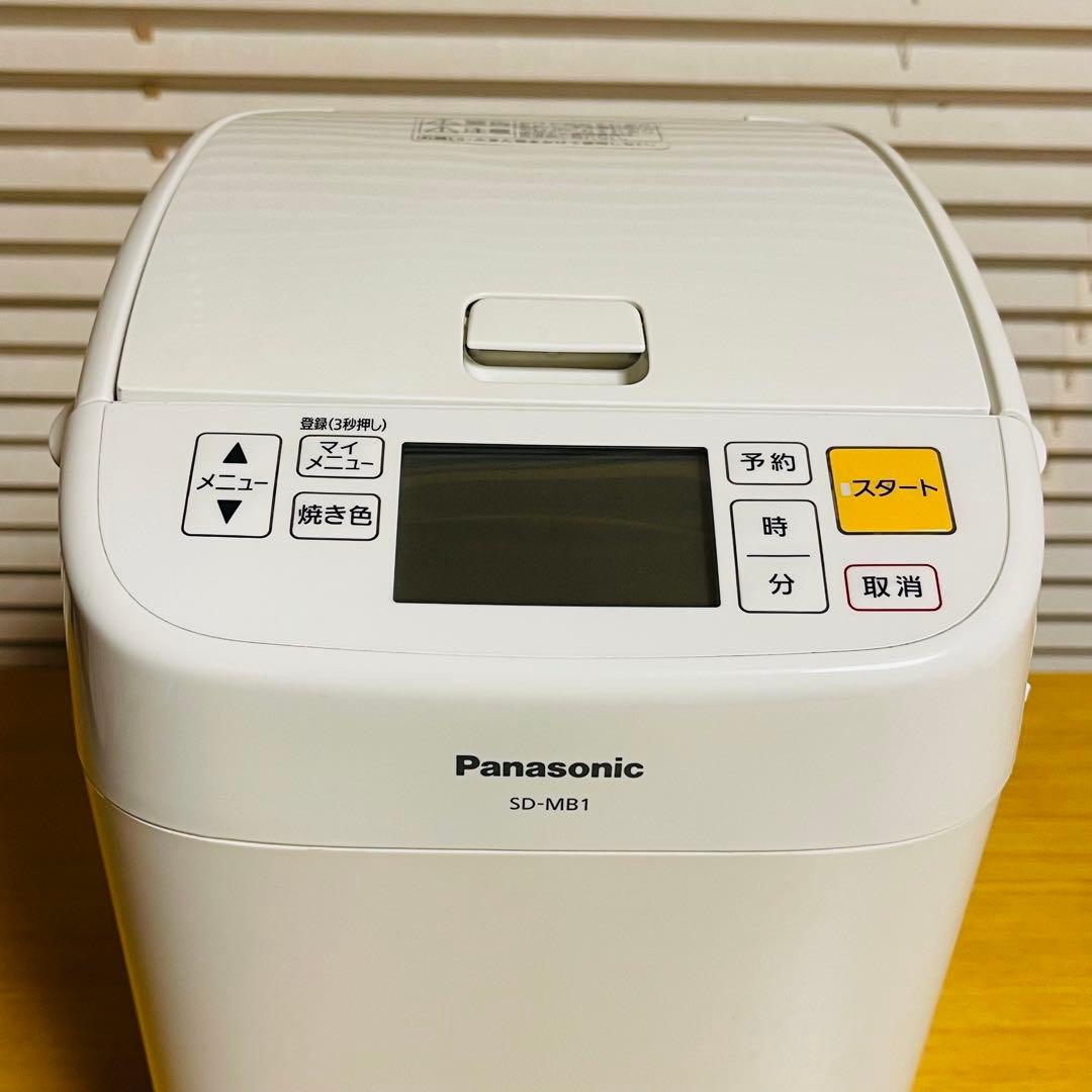 【6row】Panasonic ホームベーカリー SD-MB1-W