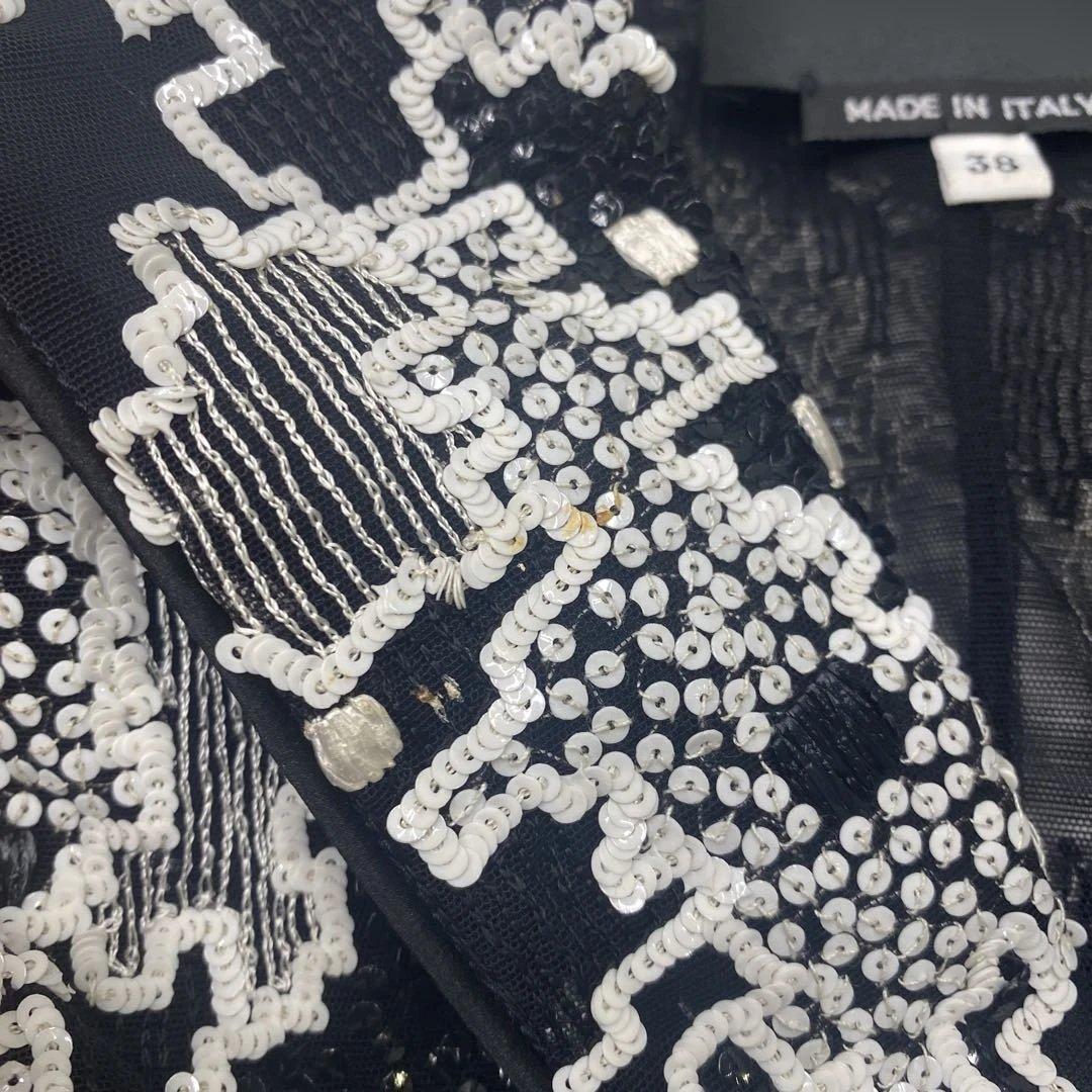 ジョルジオアルマーニ ジャケット スパンコール 38