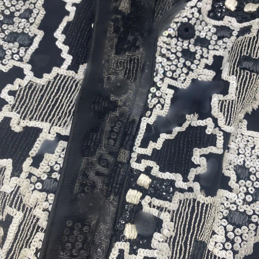 ジョルジオアルマーニ ジャケット スパンコール 38