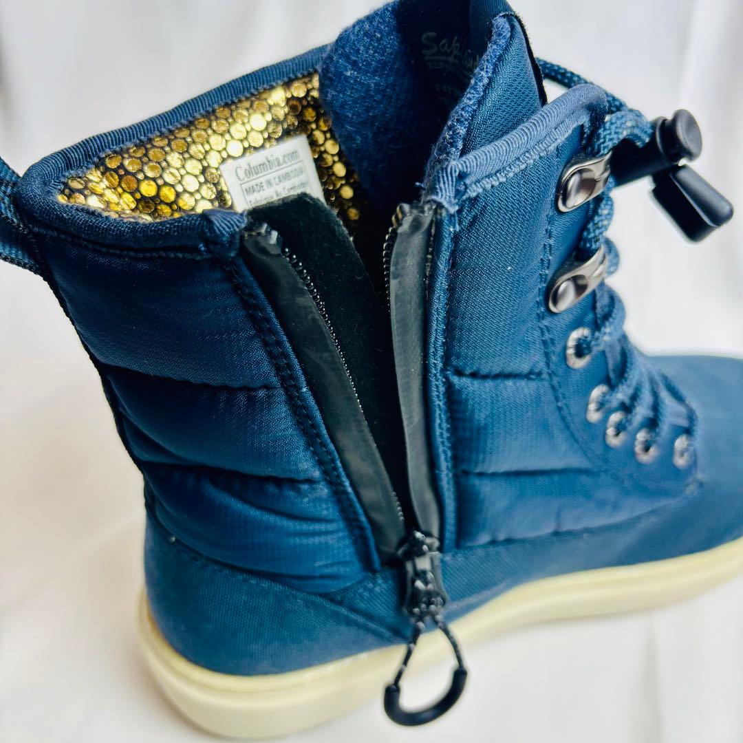 コロンビア サップランド レディース25cm ネイビー ブーツ