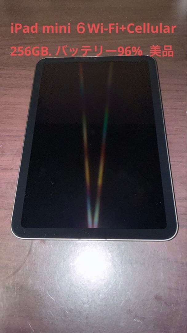 iPad本体 iPad mini 6 256GB Wi-Fi+Cellular au