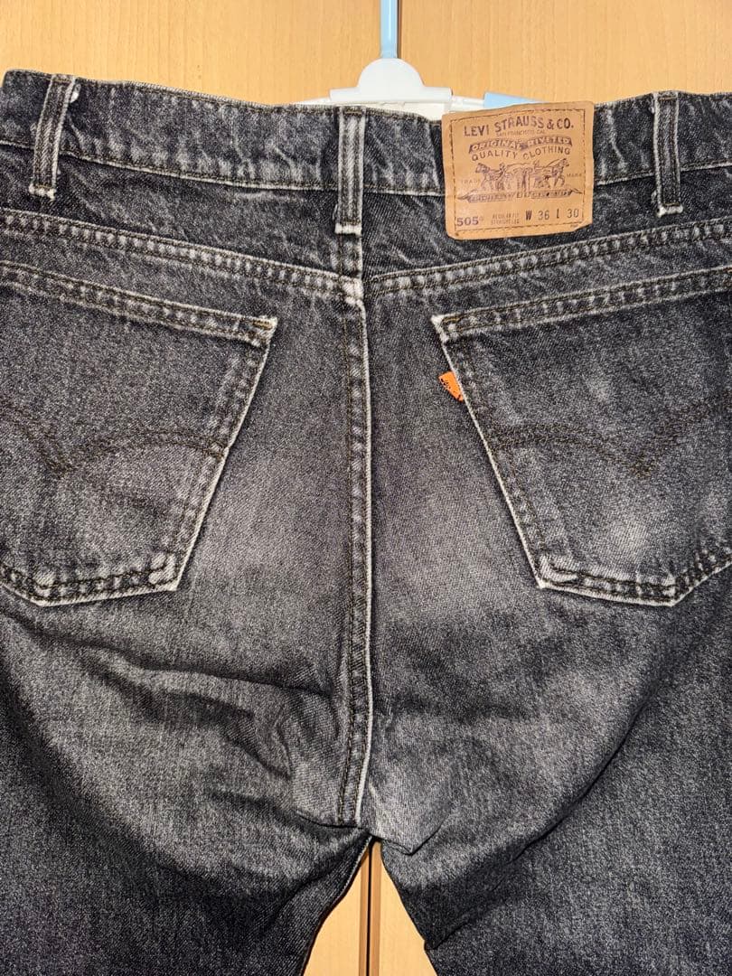 90年製 Levi's 505 ブラック W36 L30 USA