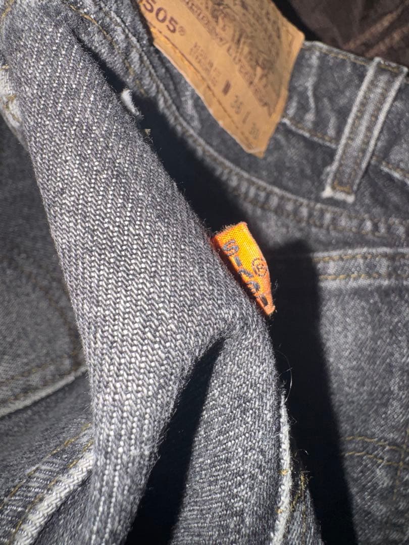 90年製 Levi's 505 ブラック W36 L30 USA