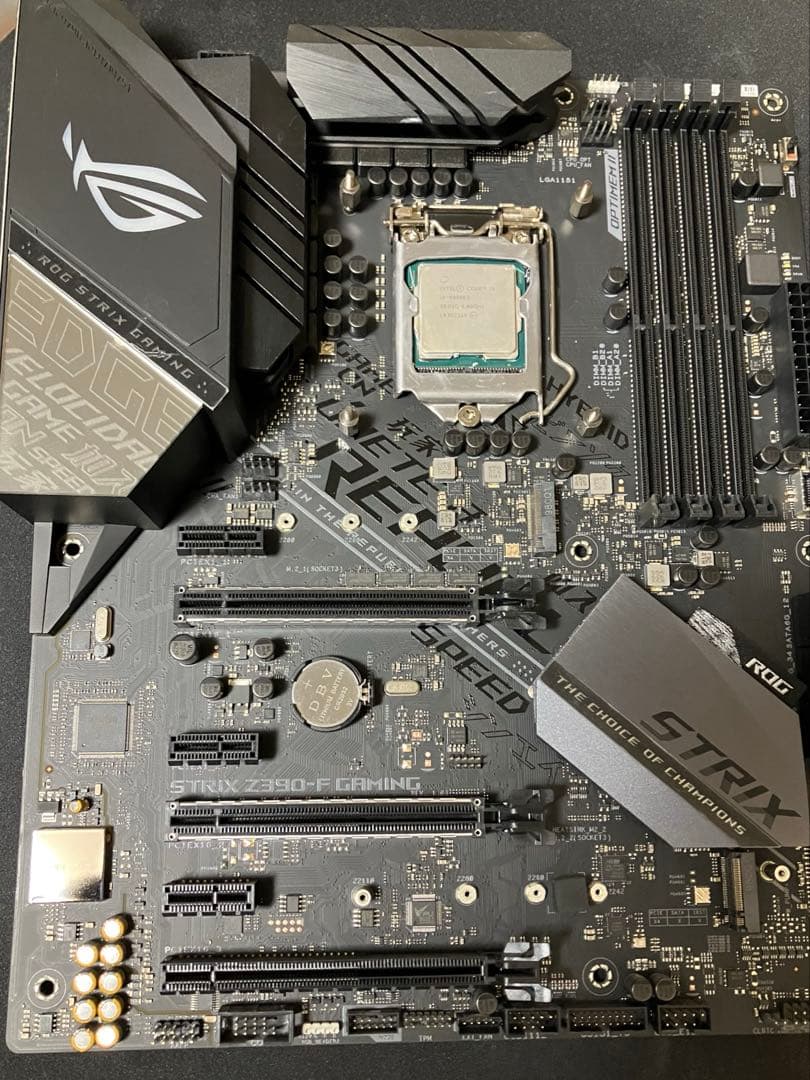 9-9900KS + ROGSTRIX Z390-F GAMING マザーボード