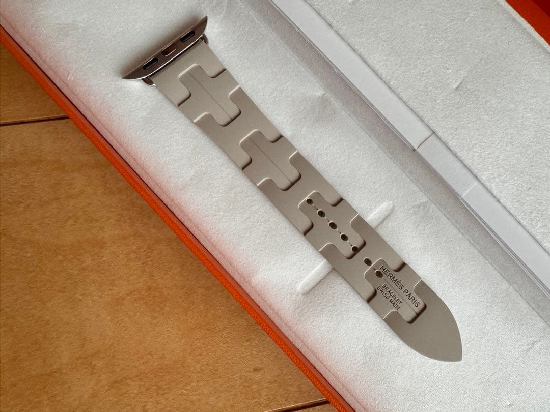 Apple Watch Hermès 42mm ラバー　ベルト　バンド　キリム