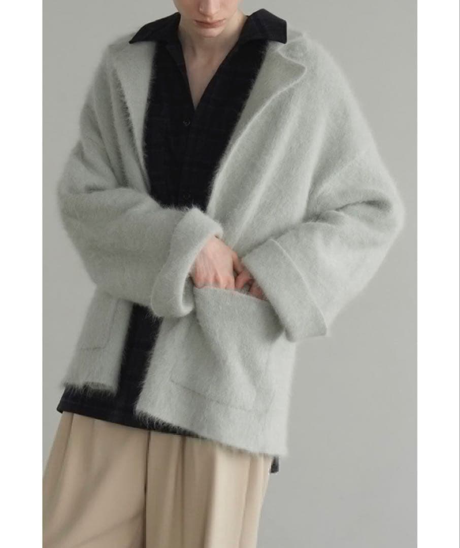 専用【CLANE/クラネ】ANGOLA アンゴラテーラードニットジャケット