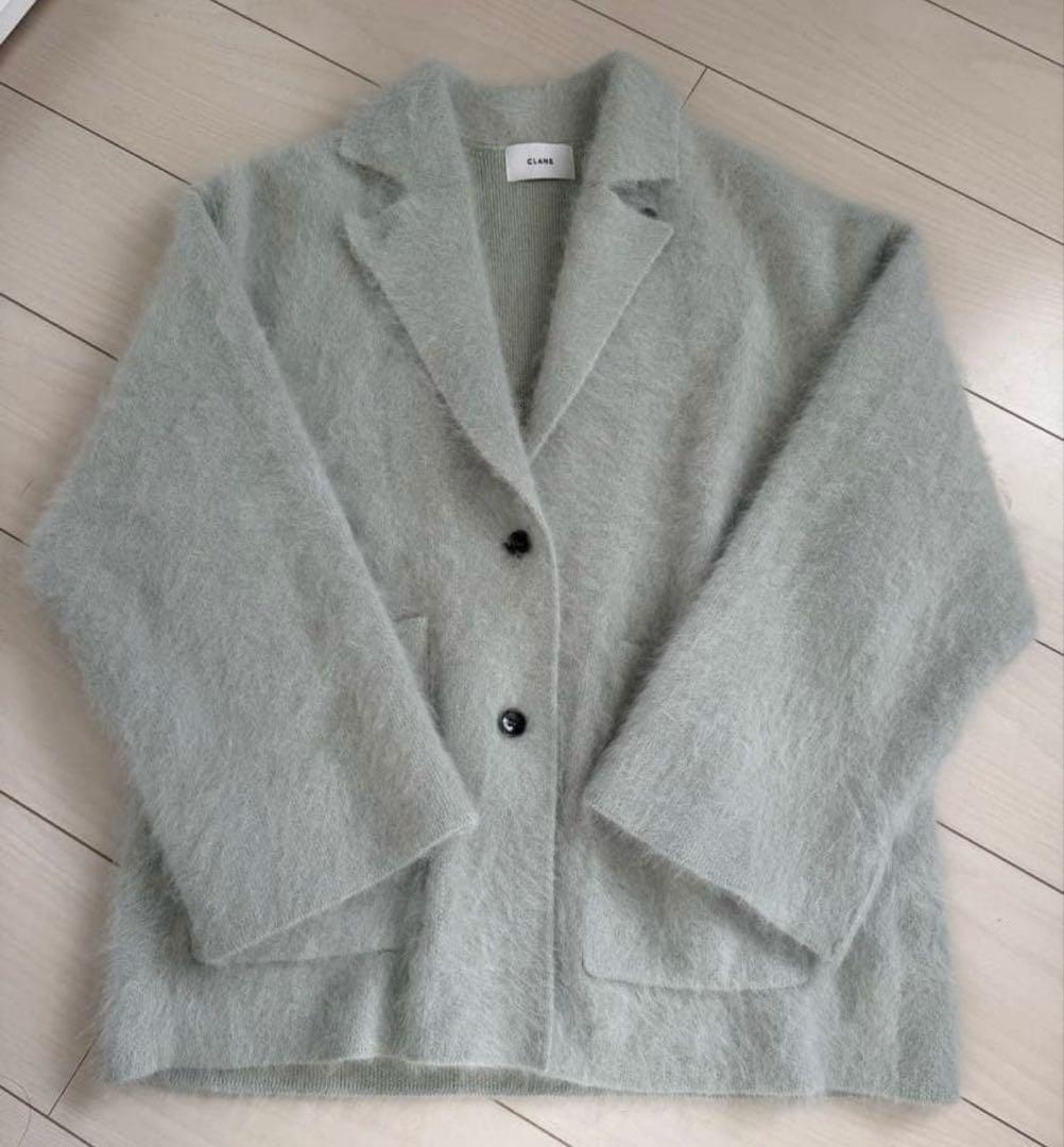 専用【CLANE/クラネ】ANGOLA アンゴラテーラードニットジャケット