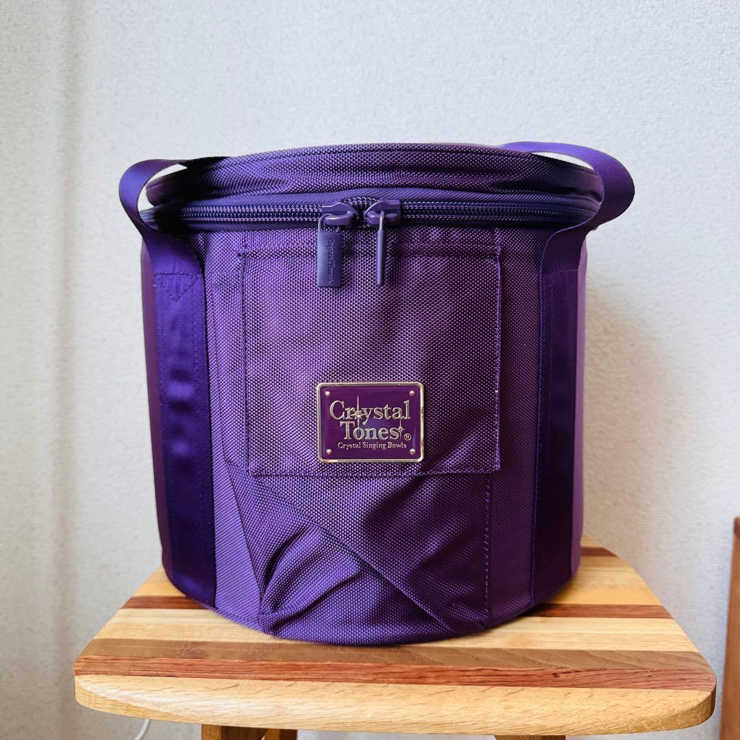 クリスタル・トーンズ社製クリスタルボウルケース 10インチ ①