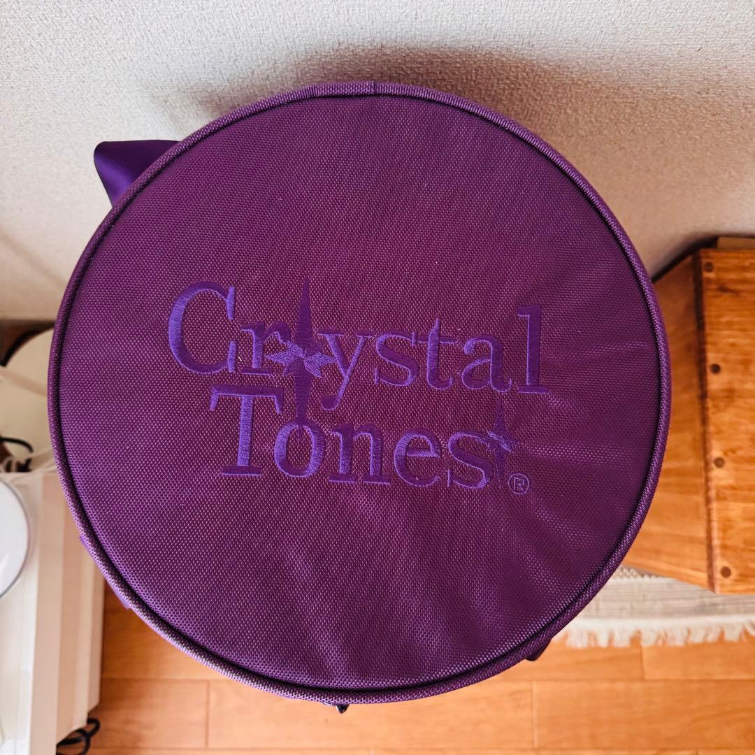 クリスタル・トーンズ社製クリスタルボウルケース 10インチ ①