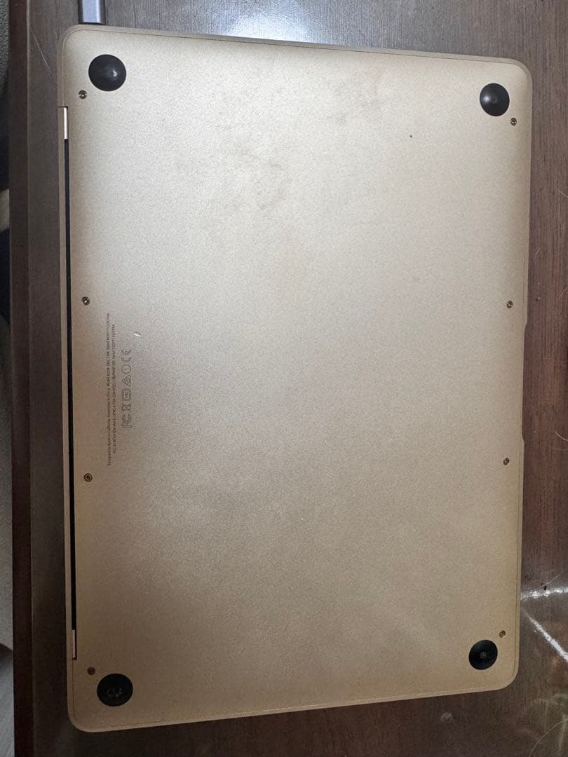 MacBook ゴールド 日本語配列