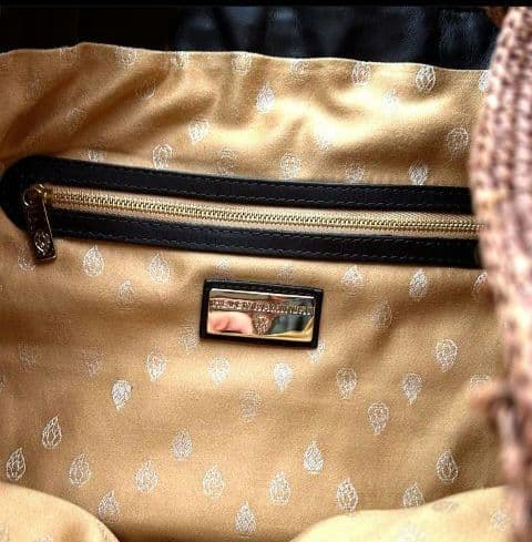 くにちゃん様HELEN KAMINSKI ブラウン かごバッグ 美品