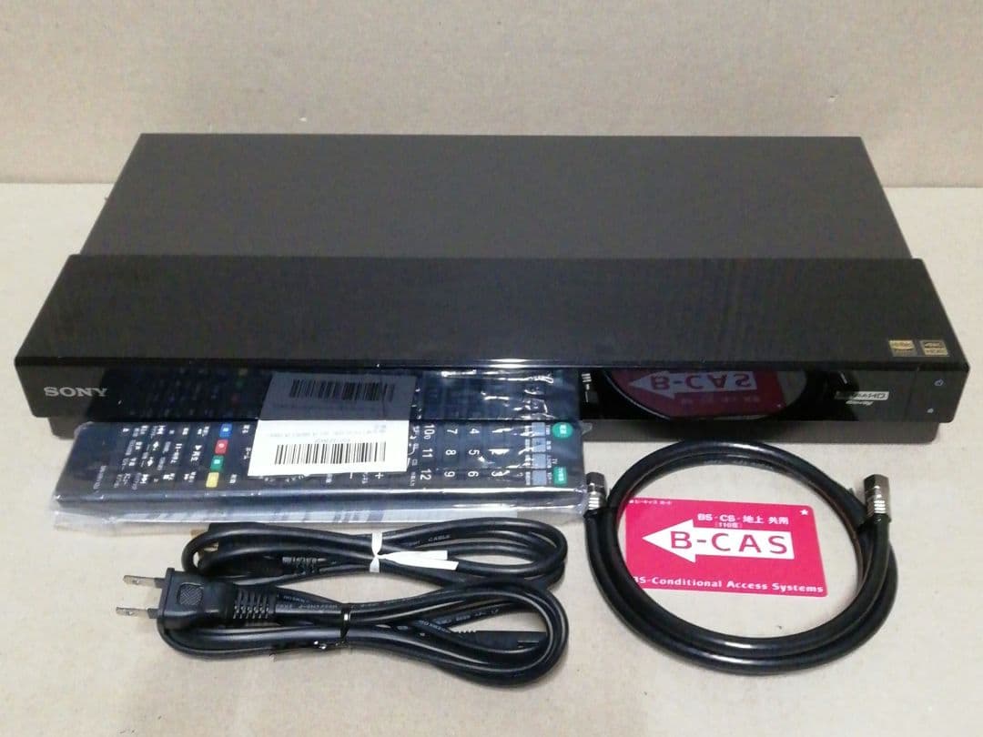 SONY BDZ-FW1000　3TB/W録/SeeQVault/Wi-Fi内蔵