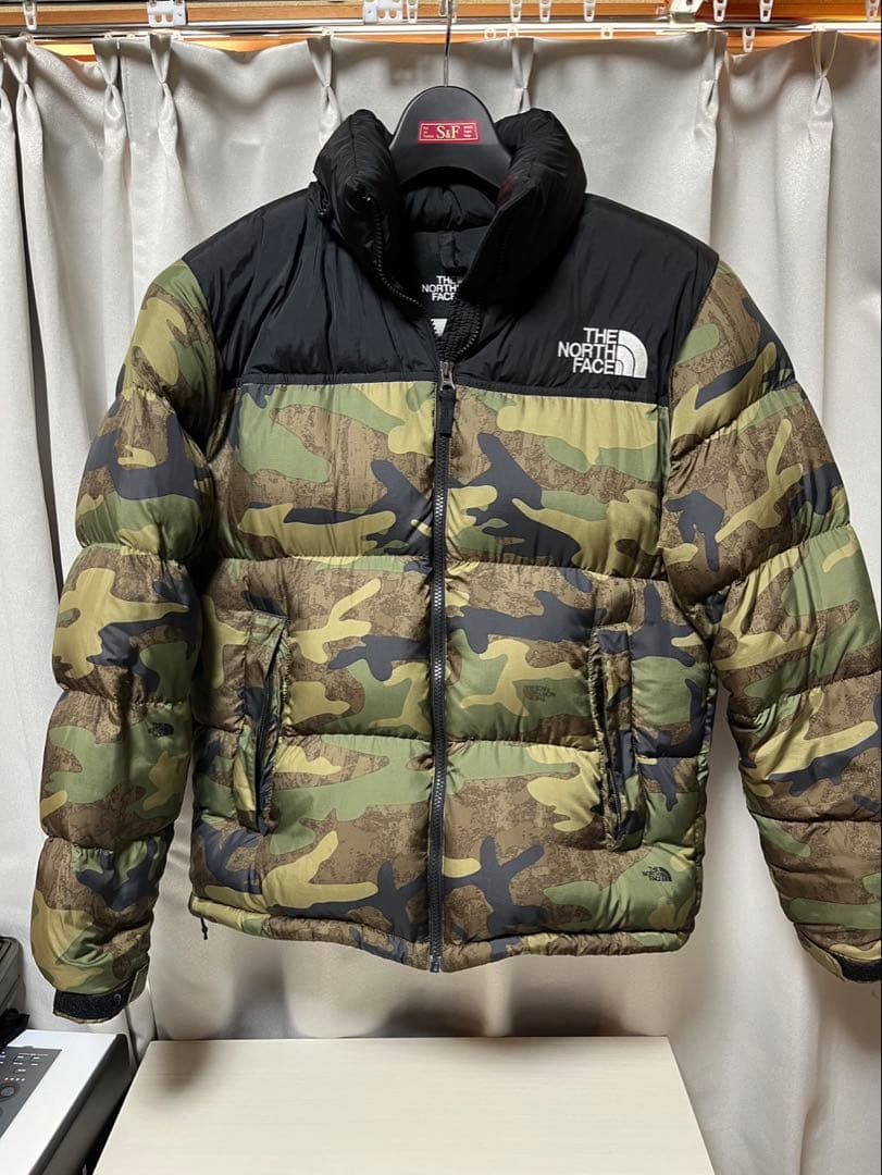 THE NORTH FACE カモフラージュ ダウンジャケット Mサイズ ノース