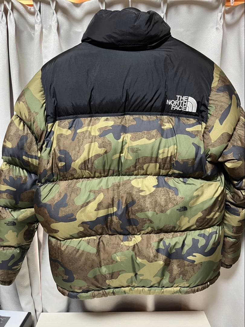 THE NORTH FACE カモフラージュ ダウンジャケット Mサイズ ノース