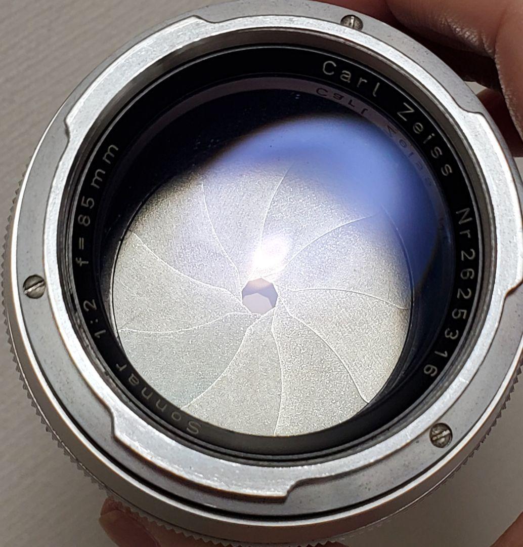 85㎜ F2 コンタレックス Zeiss ゾナー Contarex