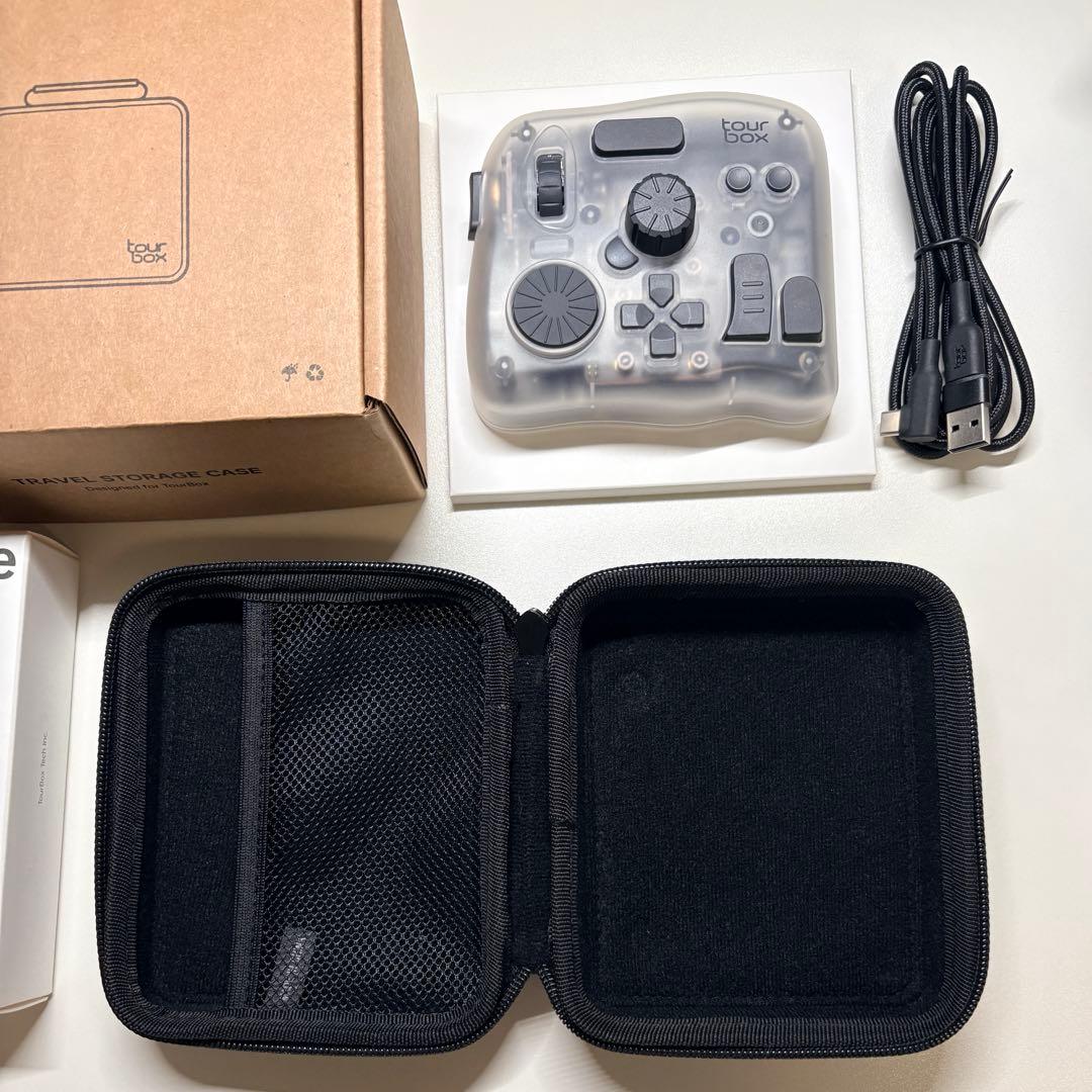 【最終値下げ】 TourBox Elite Plus キャリーケース&ケーブル付