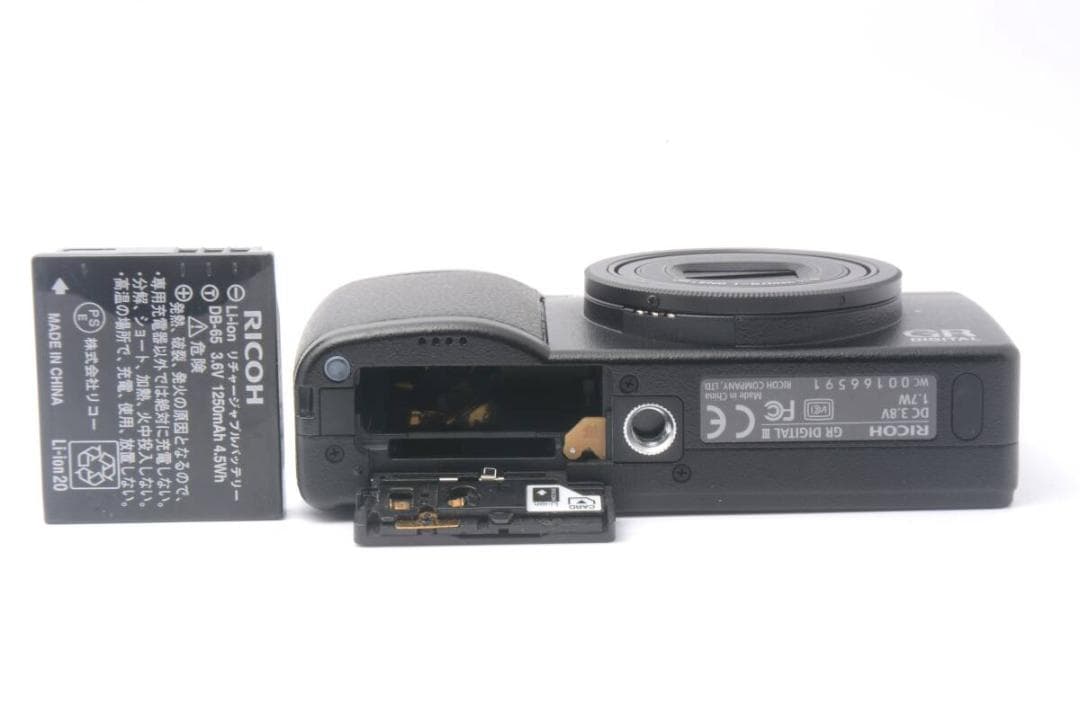 ショット数4回 RICOH GR DIGITAL III LL3276#H058