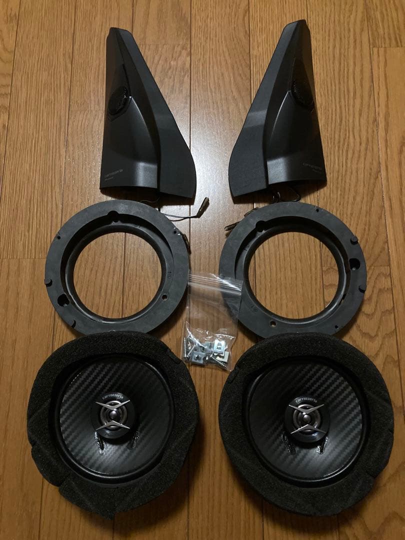 ☆美品☆ジムニー JB64 フロントドア 上下 トゥイータースピーカーフルセット