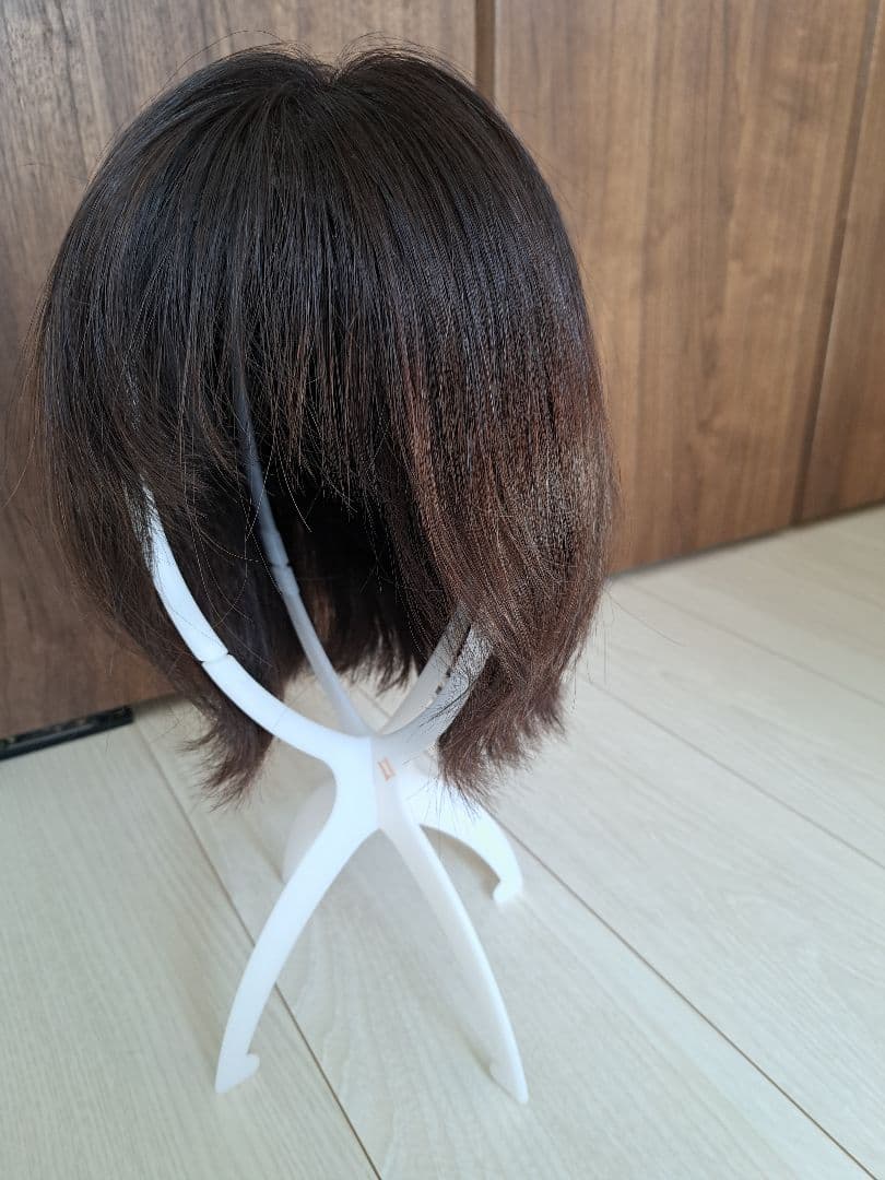 ワンステップ　ウィッグ　Sサイズ　人毛100%