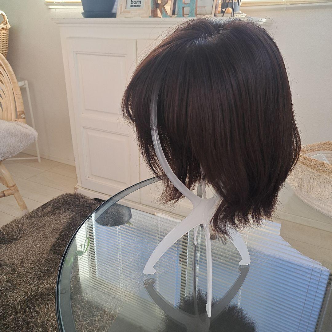 ワンステップ　ウィッグ　Sサイズ　人毛100%