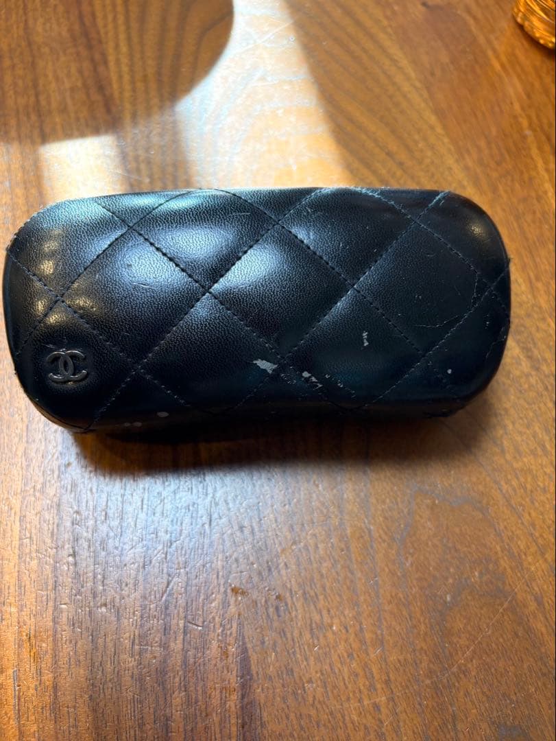 Chanel ブラック サングラス ケース付き