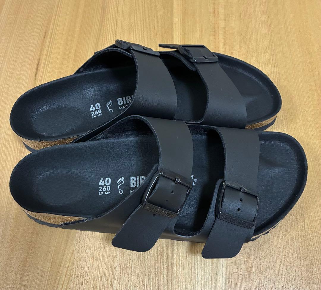 BIRKENSTOCK アリゾナ　ビルコフロー ブラック【あまとう様】