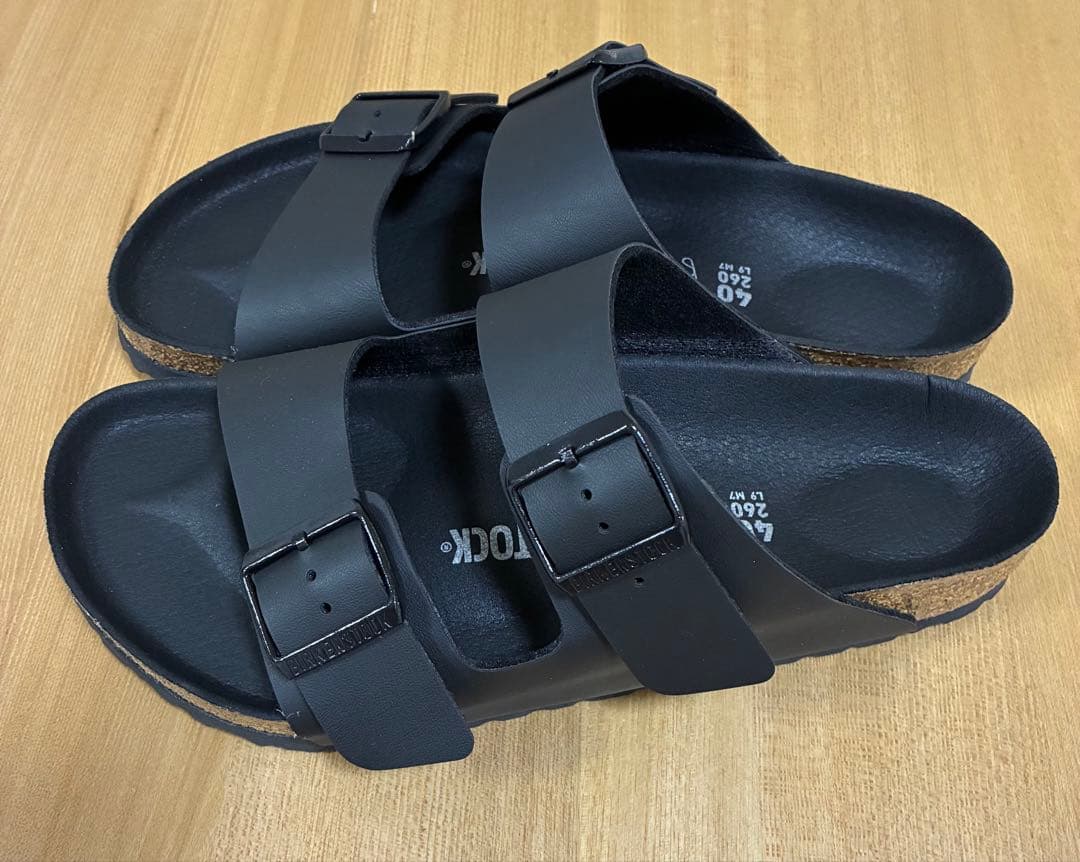 BIRKENSTOCK アリゾナ　ビルコフロー ブラック【あまとう様】