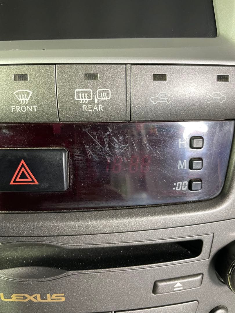 LEXUS GSE20 IS250 純正　ナビ