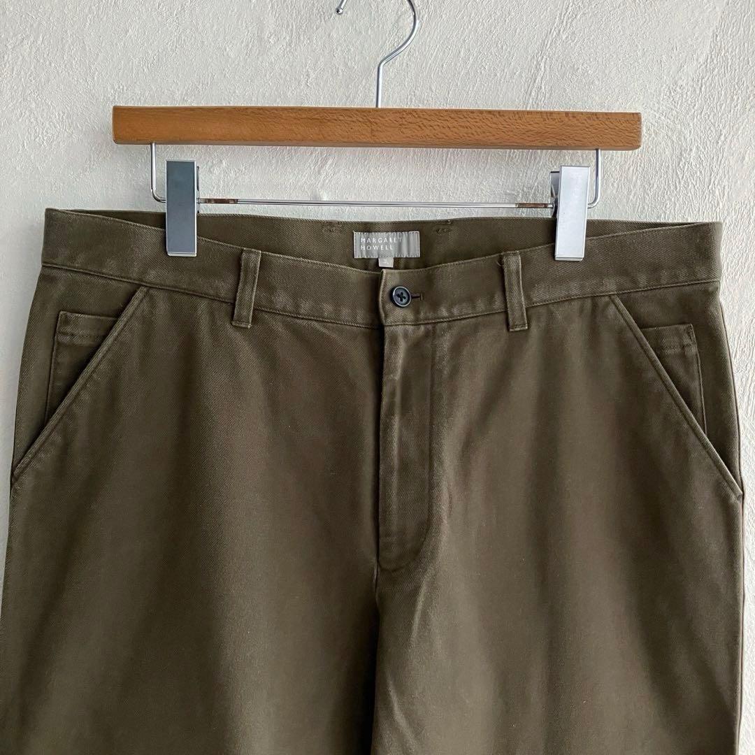 美品 MARGARET HOWELL コットンパンツ チノパン MHL.
