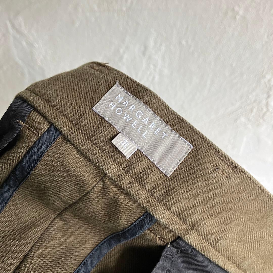 美品 MARGARET HOWELL コットンパンツ チノパン MHL.